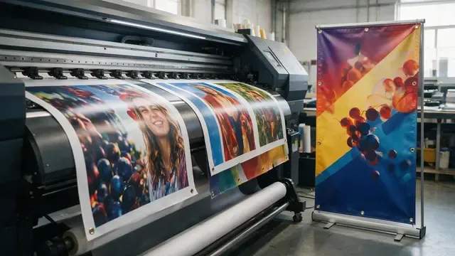 Star flex banner with a smooth premium finish